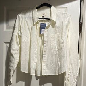 Universal Thread Off-White Button Down Shirt